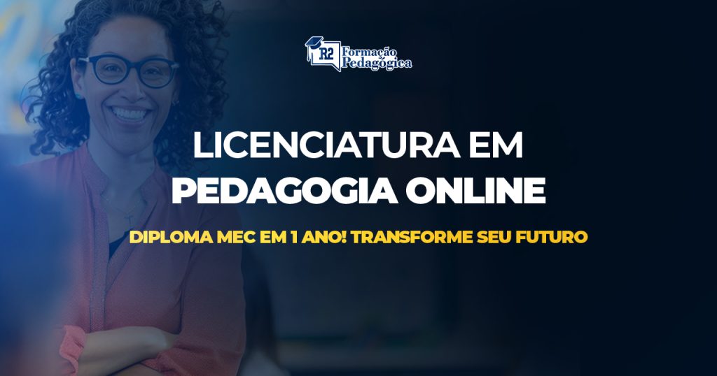 Licenciatura em Pedagogia Online: Diploma MEC em 1 Ano! Transforme seu Futuro