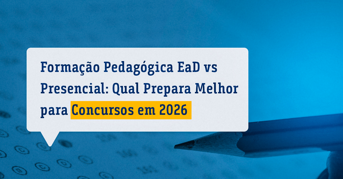 Formação Pedagógica EaD vs Presencial Qual Prepara Melhor para Concursos