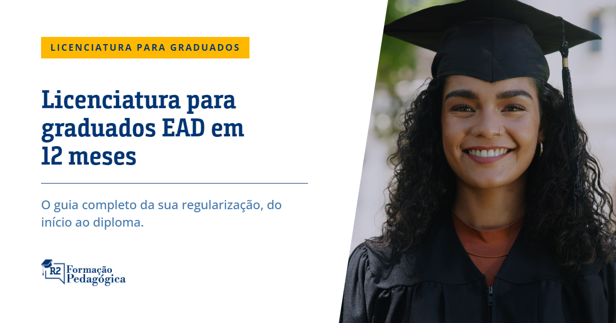 Licenciatura para Graduados EAD em 12 Meses
