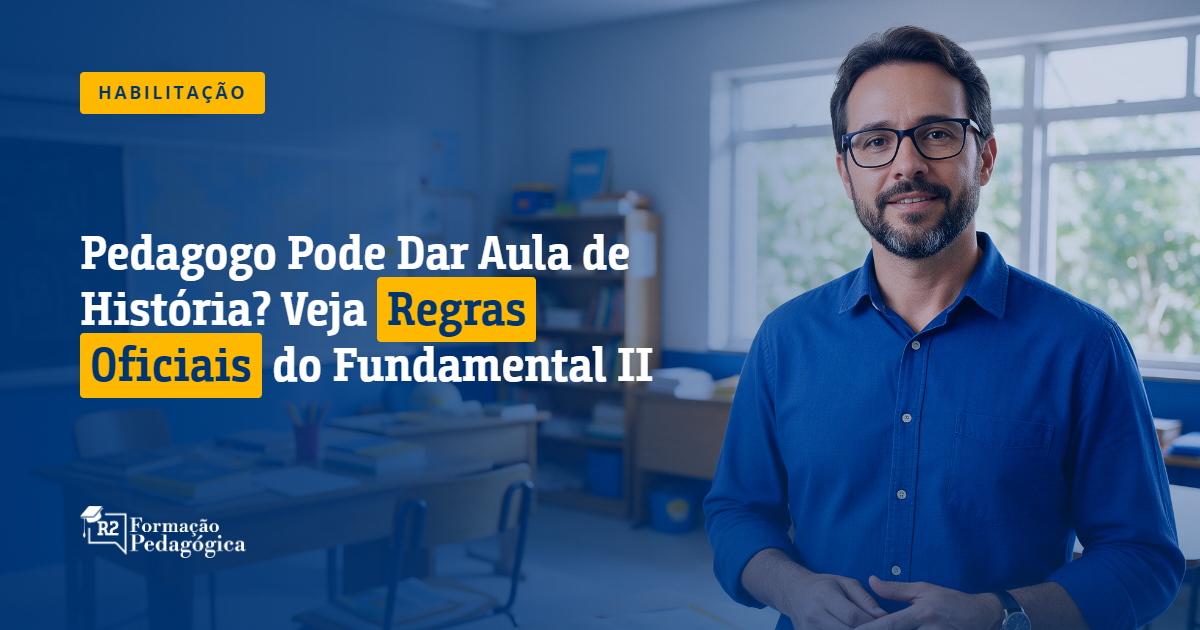 Pedagogo Pode Dar Aula de Historia - Regras Oficiais do Fundamental II
